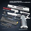 2024.Shell Ejection 2011 Pistol  Empty Hanging 1911 Continuous Soft Bullet Launcher Toy Gun (Quick Disassembly) 2