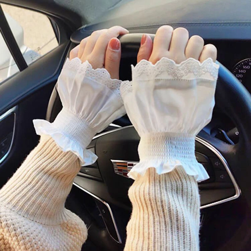 

nail salon props removable fake sleeve for nail photo fingerless gloves decorative Art accessories manicure photography