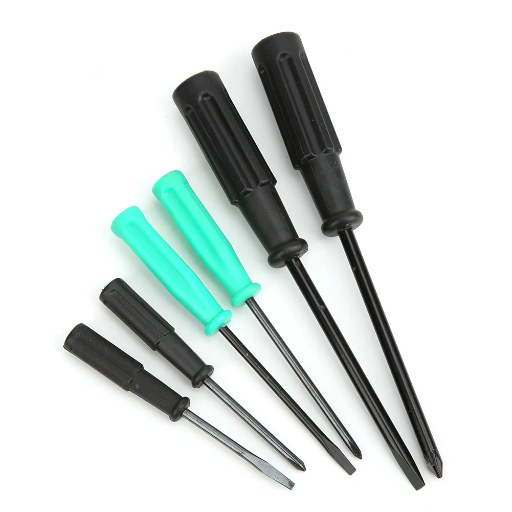 6PCS/set Screwdriver Kit Slotted  Heat Treated Repairing Screwdriver Tool for Sewing Machine  Screwdriver Screwdriver Kit