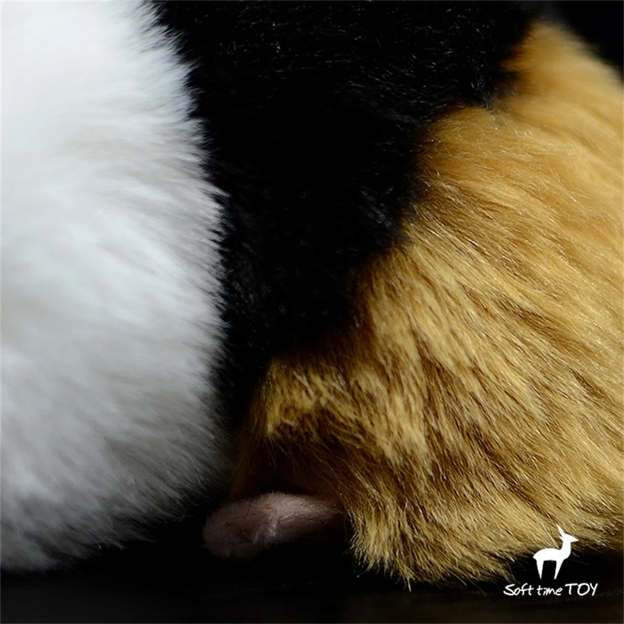 Guinea Pig High Fidelity Anime Cute Plushie Cavy Plush Toys Lifelike Animals Simulation Stuffed Doll Kawai Toy Gifts For Kids 6