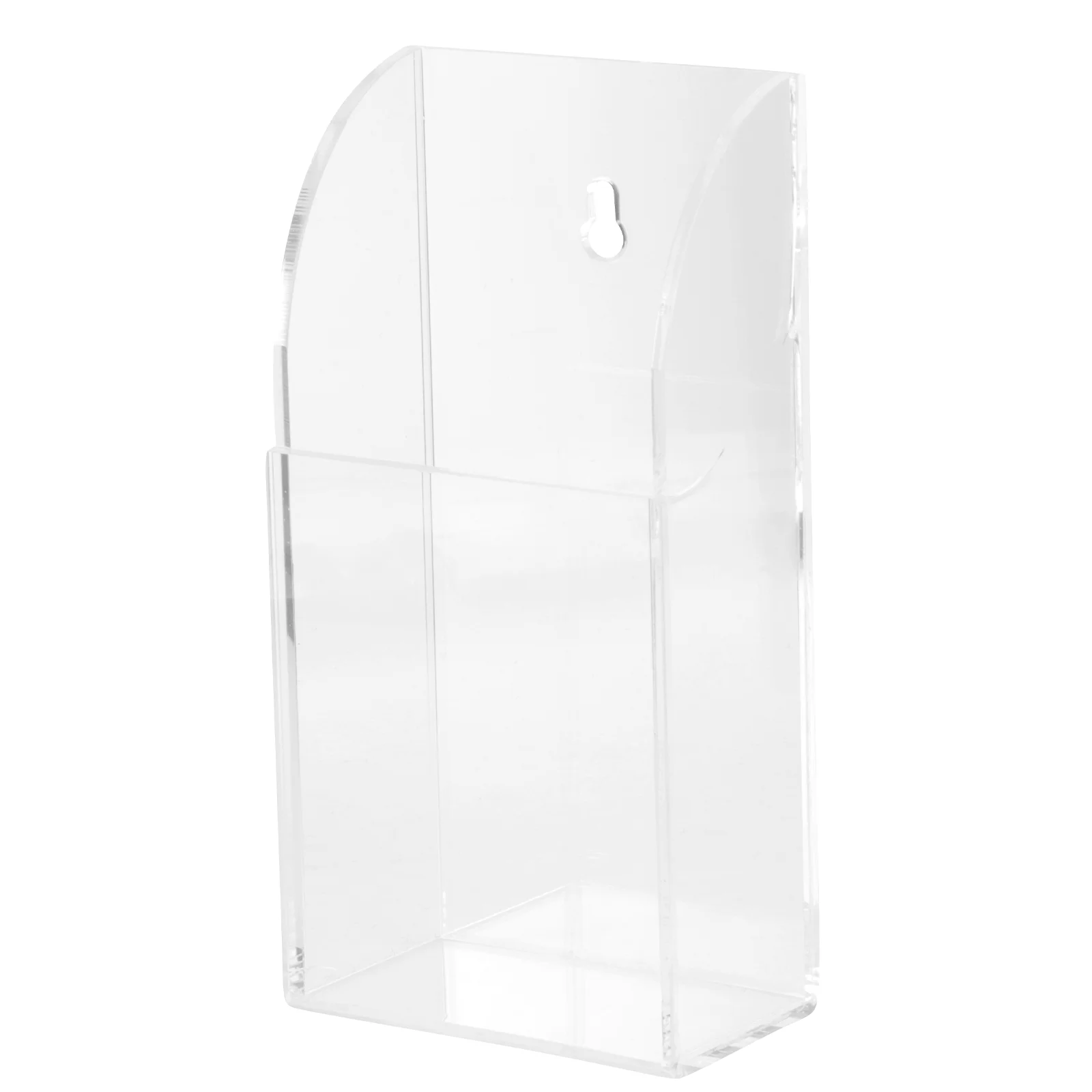 

Acrylic TV Remote Control Holder Air Conditioner Remote Control Storage Case 14x4x14cm