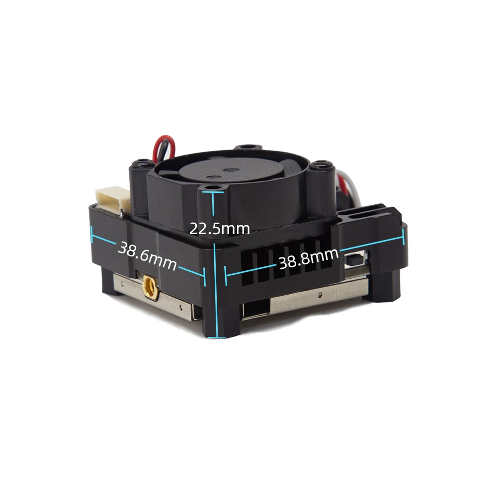 SKYZONE 5.8G FPV VTX 비디오 송신기 TX2501 CNC 쉘 2.5W 56CH 장거리 fpv 드론 용 안테나가있는 고출력 지원 5G