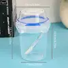 1PC Fresh-Keeping Food storage containers Fruit Salad Yogurt Box Kitchen For Cereals Double-Layered Portable Travel Storage Jars 3
