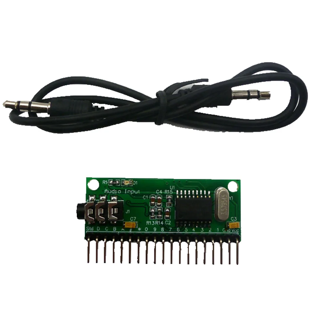 

16-канальный DTMF MT8870, аудио декодер, телефонная лампа, модуль контроллера, разъем 3,5 мм для реле автоматизации умного дома