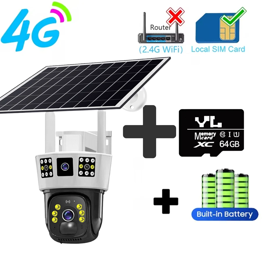 4G Camera 64GB Card