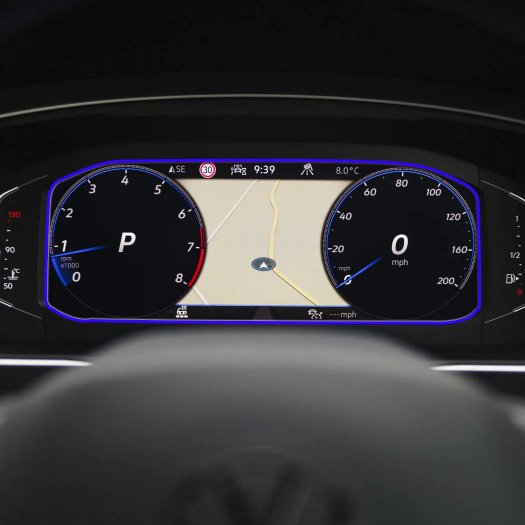 Per Volkswagen Tiguan 2022-2023 pellicola di navigazione GPS per