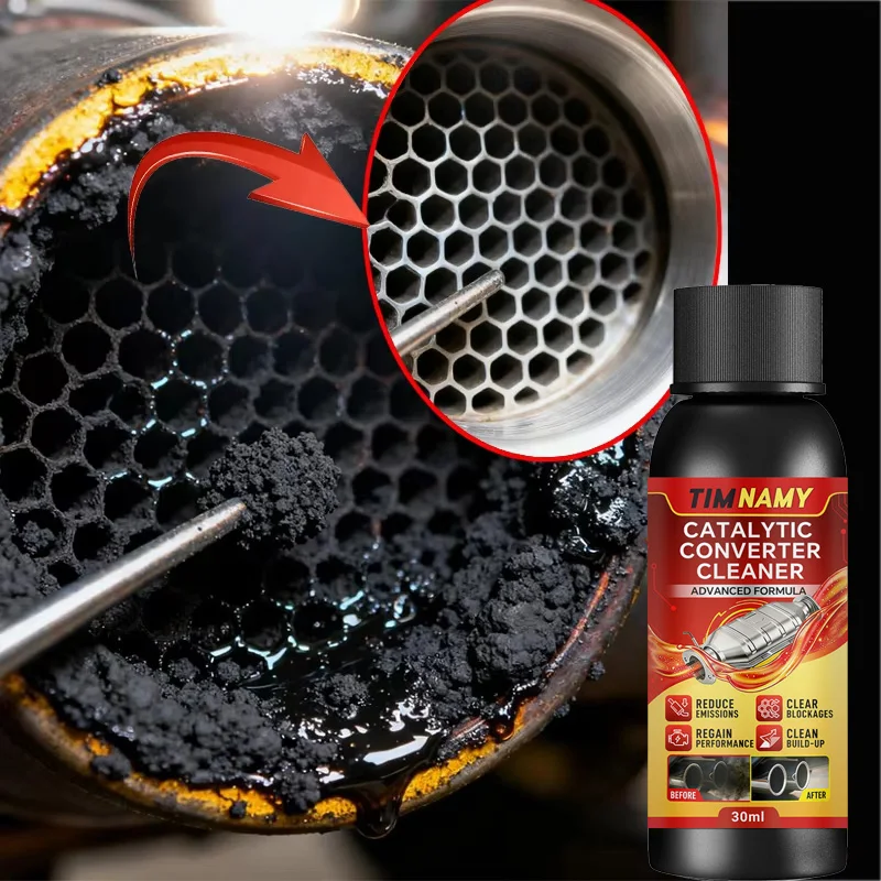 Detergente per catalizzatori, potenziamento motore, rimozione carbonio, riduzione consumo carburante, acceleratore motore per auto universale - Image 2