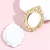 1pc 1/12 Dollhouse Miniature Frame Accessories Furniture Miniature Mirror Wall Room Mirror Mini Classical Doll House Mirrors 4