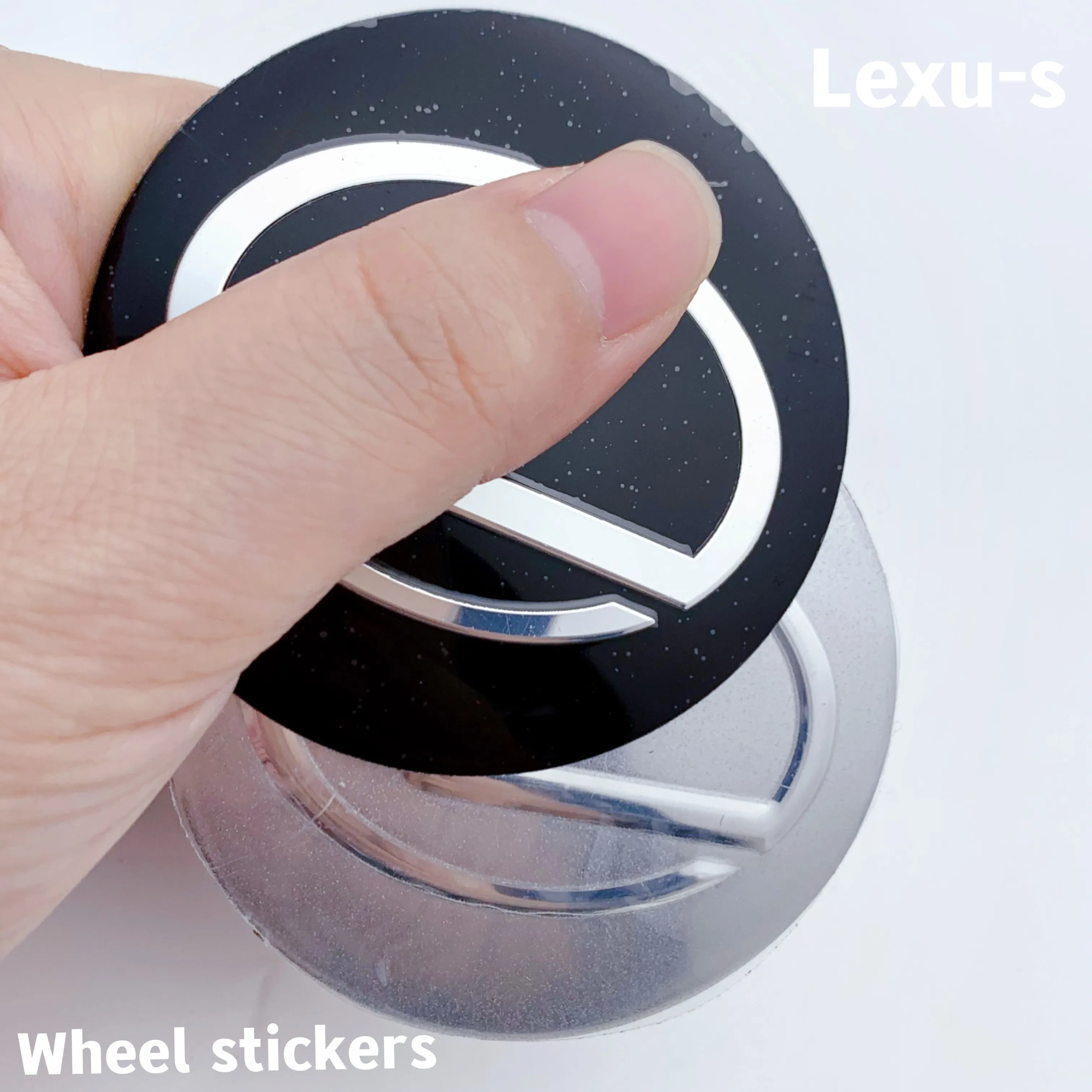 

4pcs 3D 65mm 60mm 56mm Car Sticker Forlexus Logo Emblem Wheel Center Hub Cap Rim Refit Badge Covers Decoration Car Accessories