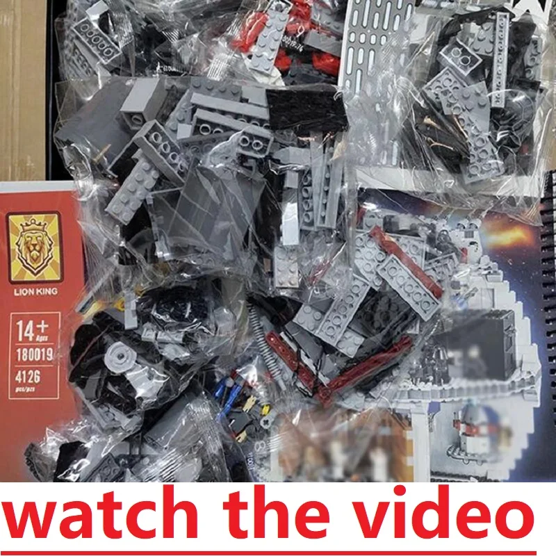 

Stock DS-1 Platform Death Star Plan Great Ultimate Weapon 19013 Building Blocks Bricks 05063 Toy christmas Gift Compatible 75159