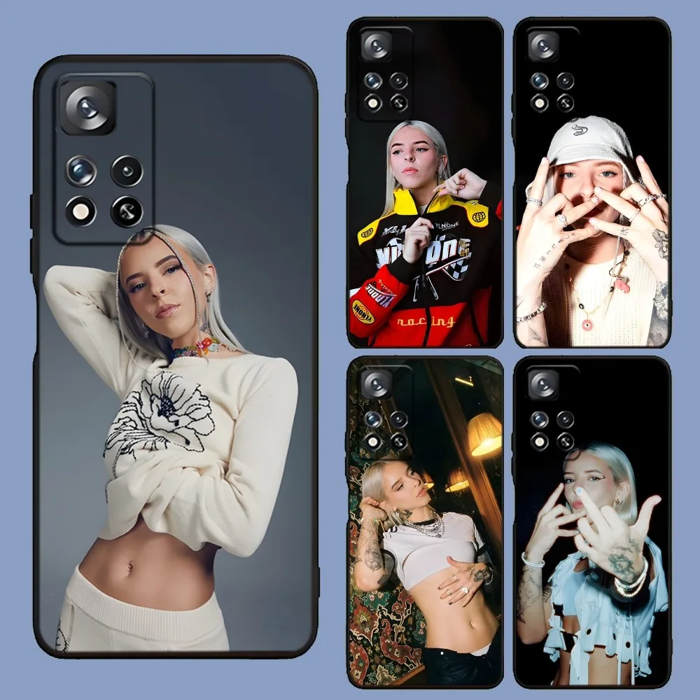 Custodia Per Telefono Young Miko Per Samsung Galaxy A13,A21S,A22,A31,A32,A52,A53,A71,A80,A91 Cover Morbida Nera