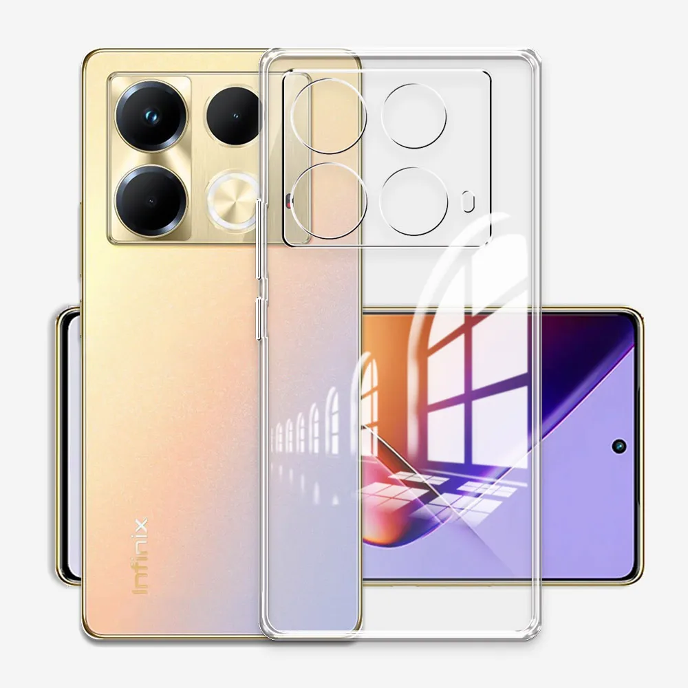 Clear Soft Silicone TPU Shockproof Phone Case Cover
