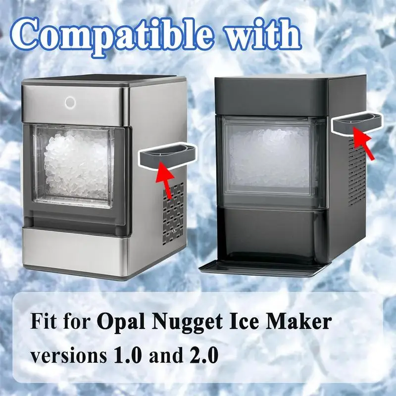 Magnetic Ice Scoop Holder 2X Magnetic Scooper Storage Replacement Stand Ice Maker Gadgets Scooper Holder Stand For Home Kitchen