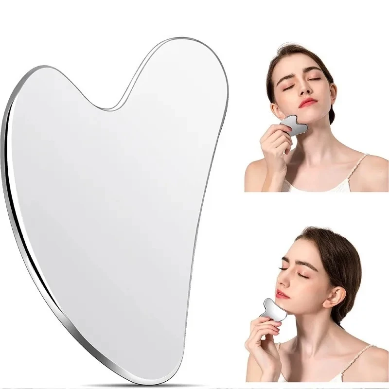 테라헤르츠 에너지 스톤 자오선 스크래핑 보드, 침술 포인트 마사지기, 얼굴 눈 슬리밍 뷰티 케어, 과샤 마사지 도구