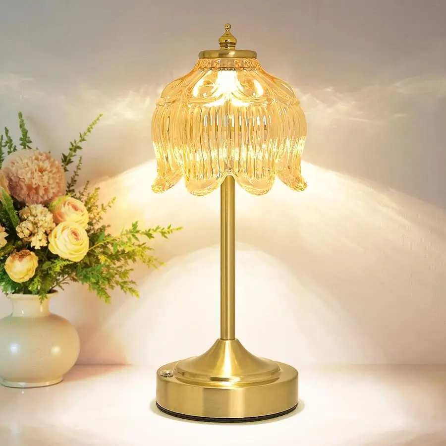 Lotus Flower Lamp - front view