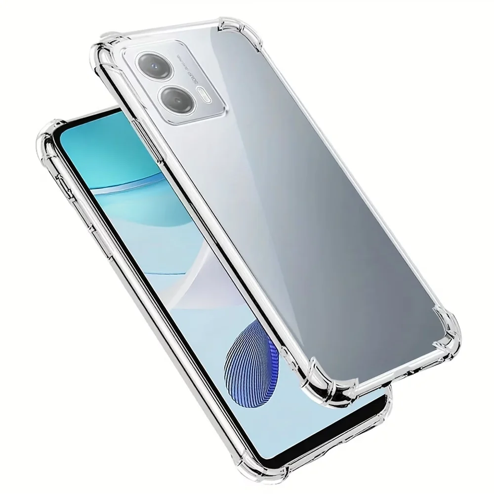 Durable Shockproof Silicone Phone Case with Clear Protective Cover