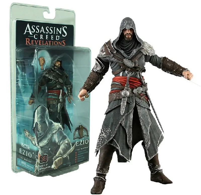 Assassin's Creed III Action Figure Toys EZIO Figuras NECA Game Figurine  15cm PVC Collection Model Christmas Gift for Children - AliExpress