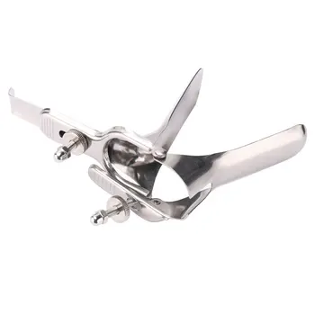 1Pcs Stainless Steel Vagina Expansion Device Adult Genitals Anal Vaginal Dilator Colposcopy Speculum Medical Feminine Hygiene 3