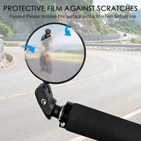 Rétroviseur de vélo rotatif à 360 degrés réglable, extrémité du guidon de vélo pour cyclisme, accessoires de vélo de route en montagne 3