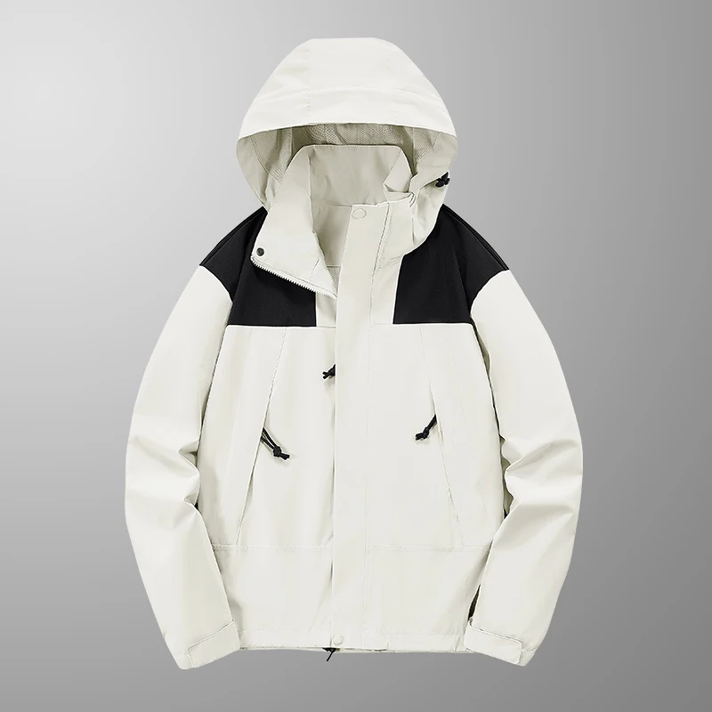 High Quality Unisex Camping Clothes Hiking Jacket Waterproof Thin Safari Windproof-23657#