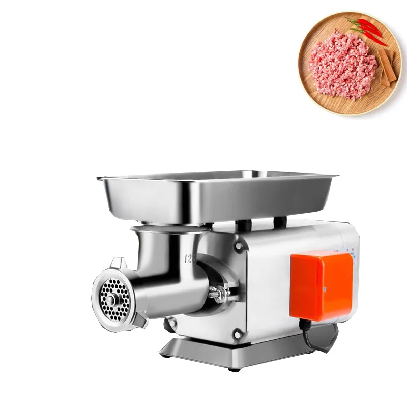 

150 KG/H Electric Meat Mincer Chopper Heavy Duty Food Processors Kitchen Appliances Commercial Grinder Machine