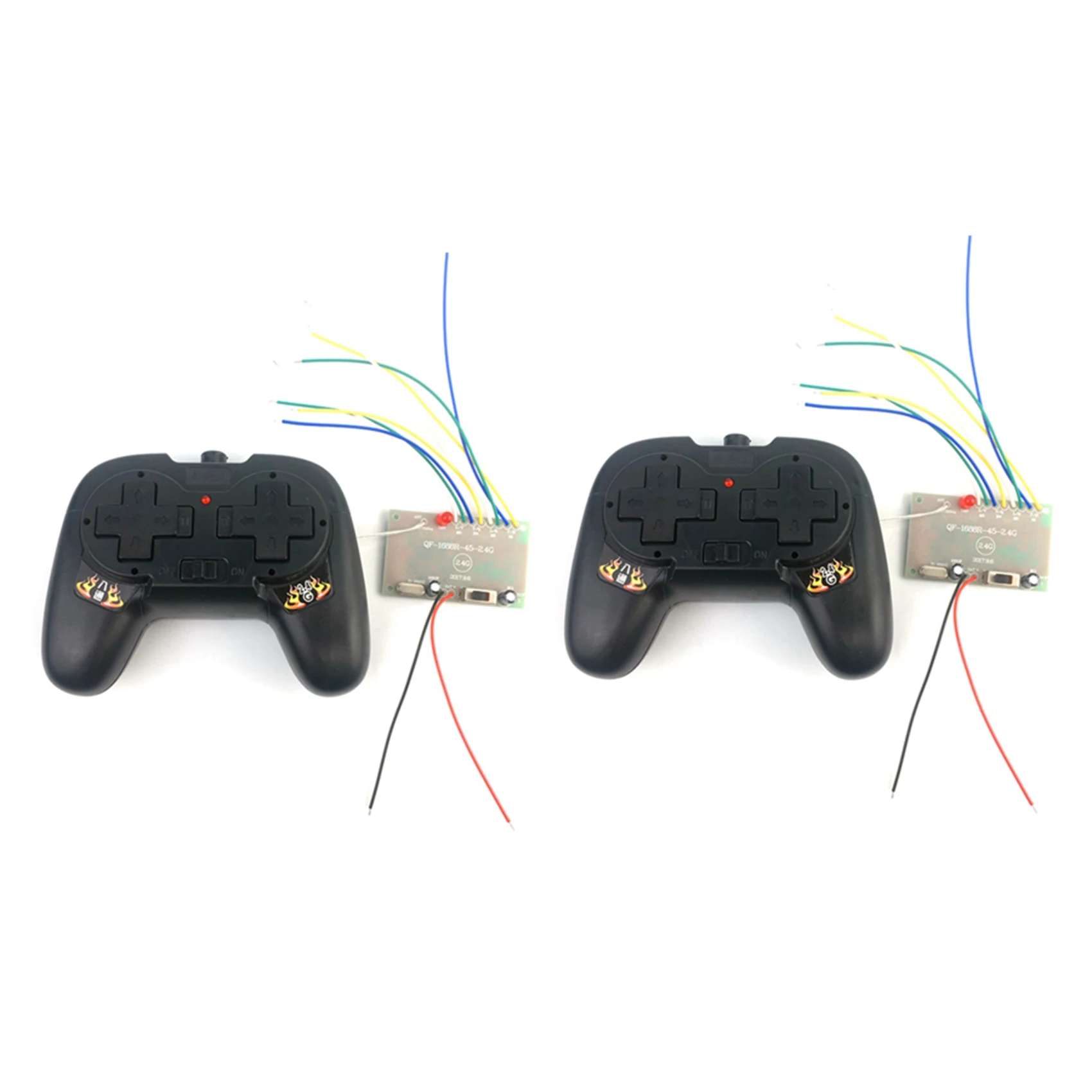 

2X 8CH 2.4G Wireless RC Toy Module Remote Control Receiver Transmitter 4-6V 50M Kit Remote Control Parts