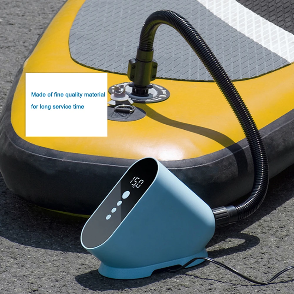 170W 20PSI High Pressure Air Inflator for Boat Intelligent Portable