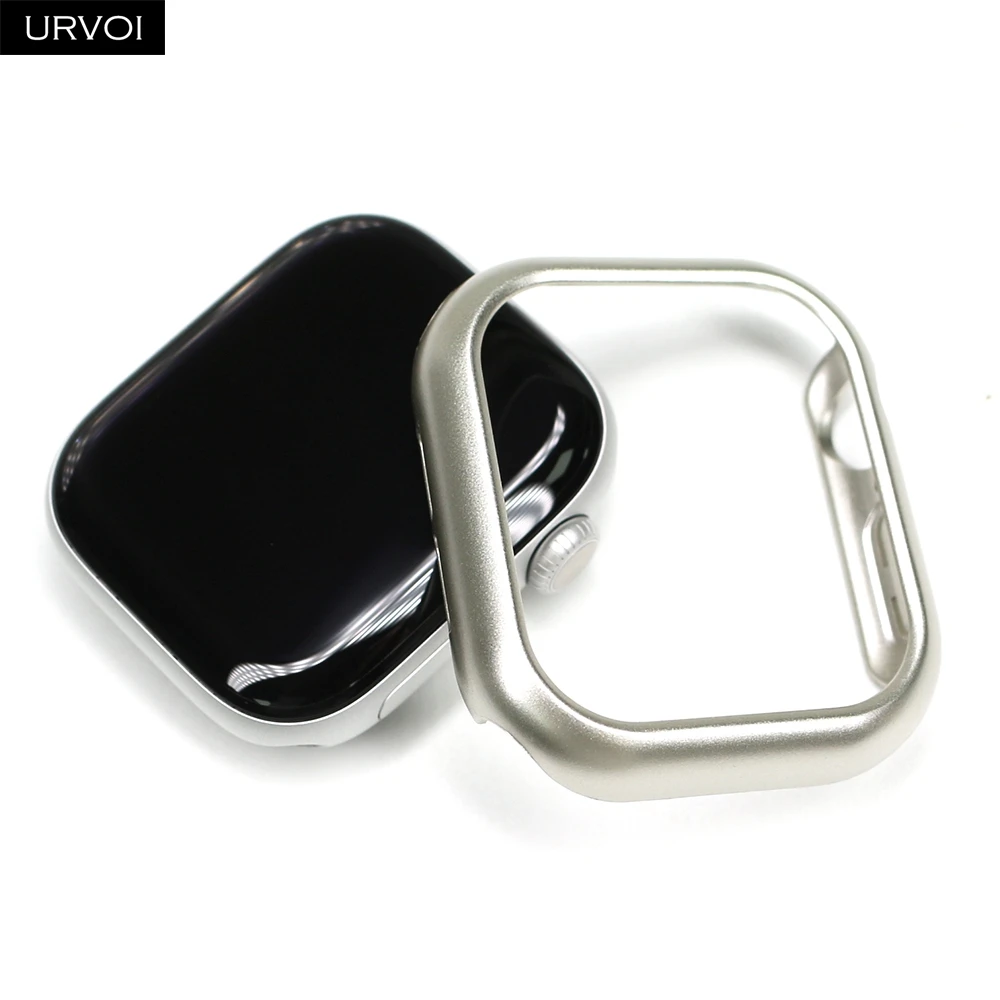 Premium Ultra-Thin Candy PC Case for Smartwatch - Sleek Protective Bumper Frame Accessory