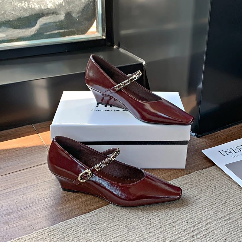 Elegant High Heels French Style Wedding Shoes for Women