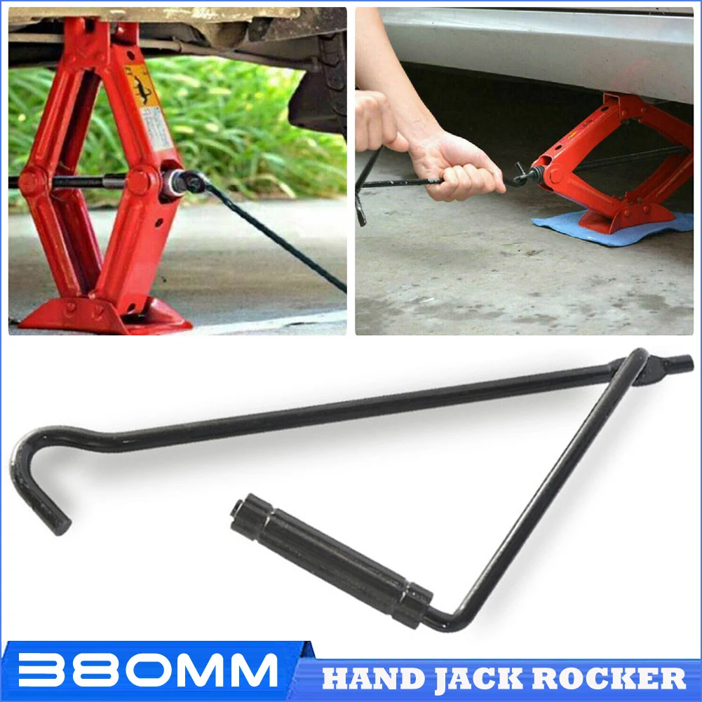 

380mm / 15INCH Car jack rocker hand tyre crank rocker lever wrench car tool Jack accessories Jack Rocker folding Handle Scissor