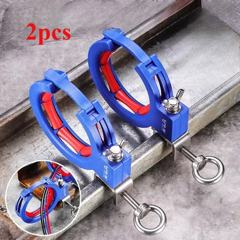2pcs bridge pay off auxiliary pulley afjustable thickened bottom hanging dual-use 65mm stainless steel pay off auxiliary pulley