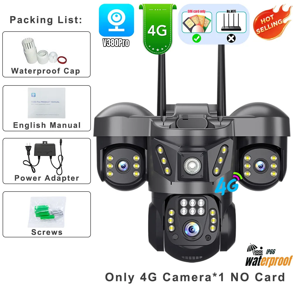4G Cam No Card