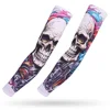 Running Arm Sleeve,Fishing,Driving,Cycling,3D Tattoo Sleeves,Plus Size,Summer UV Sun Protection,Sports Basketball Elbow Pad, 2