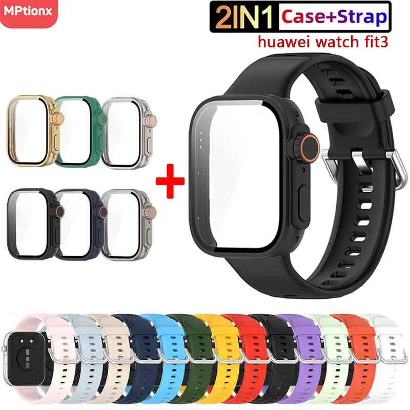 Premium Silicone Strap with Ultra2 Case and Screen Protector