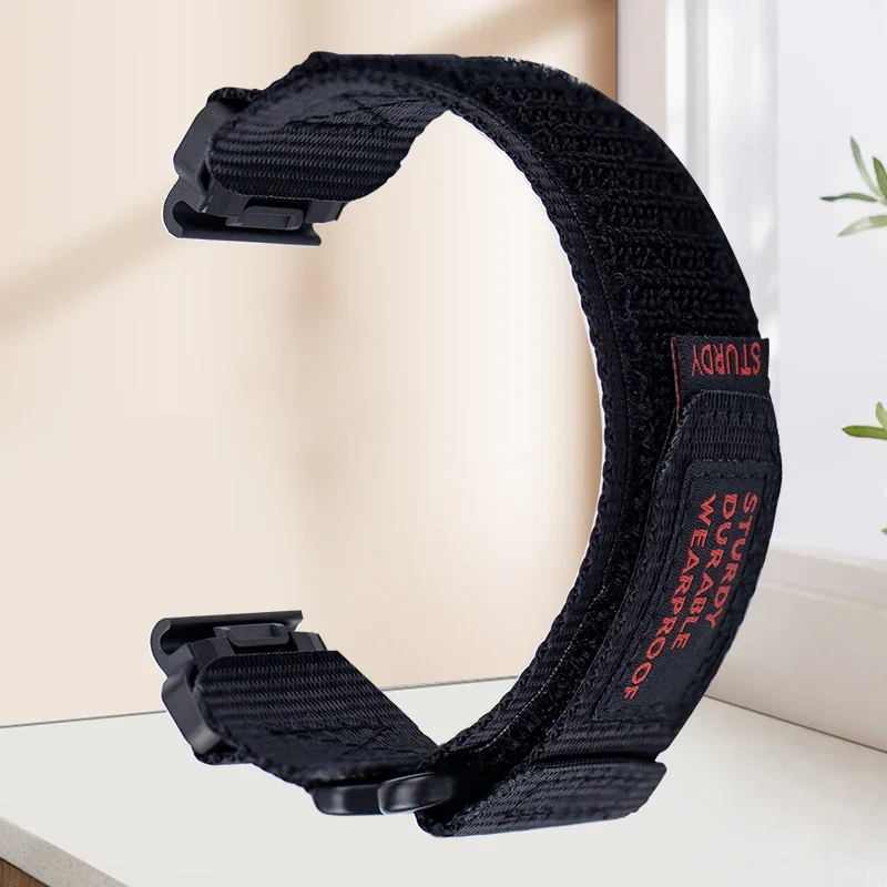 Versatile Nylon Sport Strap with Quick Release - Woven Replacement Loop Band (22mm, 26mm)