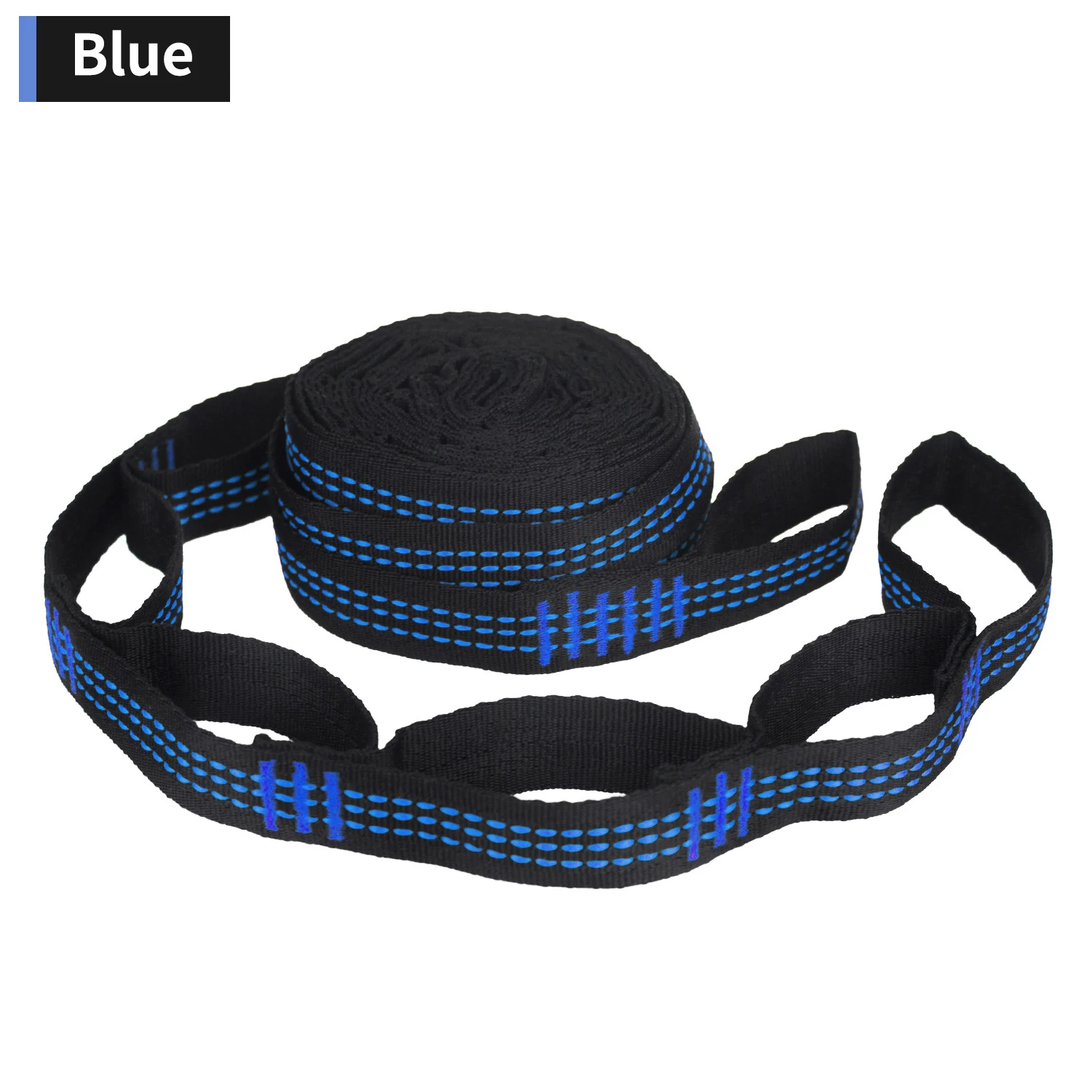 Pair of 2.8 Meters 14+1 Loops Adjustable Tree Hanging Belts Hammock Straps Ropes hammock straps,hammock rope,hammock fittings