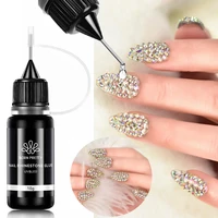 BORN PRETTY 10g Gel Nail Glue for Rhinestones for Nails Super Adhesive NO Wipe Nail Gem Glue 3D Crystals Beads Diamonds Sticker 2