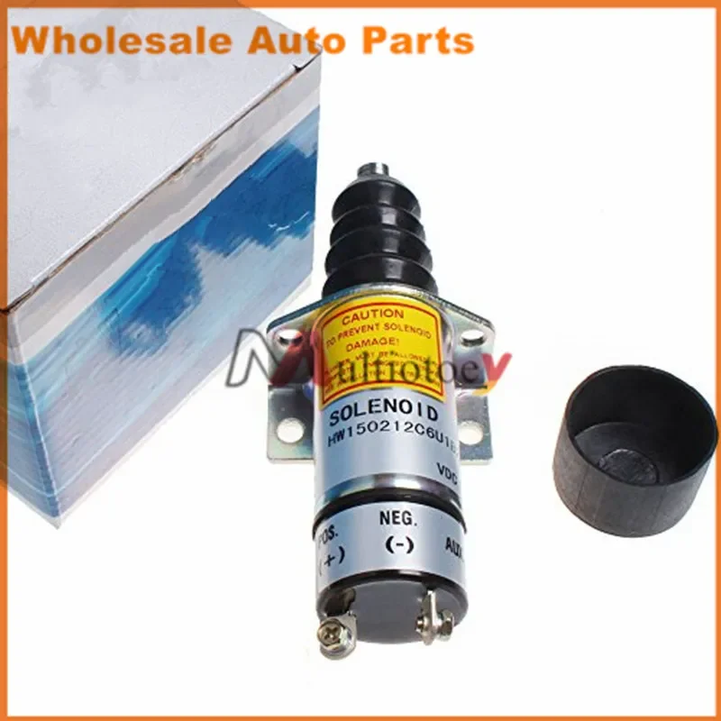 Fuel Shutoff Stop Solenoid Valve 307-2546-00 307-2546-00 12V Fit for Diesel Engine 1502 Seri