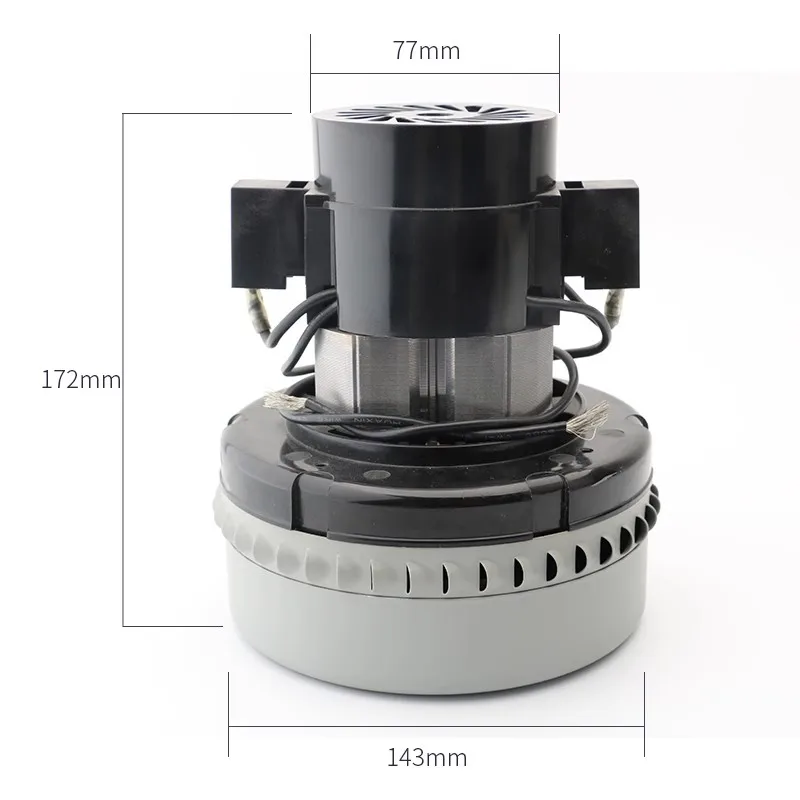 

1000w 1200w 1500w 145mm 300/700G Industrial vacuum cleaner motor for AMETEK Midea Haier Rowenta Vacuum suction machine