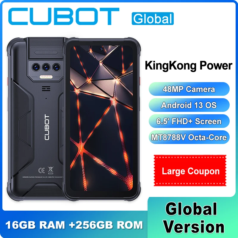 Unlocked Cubot X70 4G LTE Android 13.0 Smartphone Mobile Dual SIM 256GB  Phone