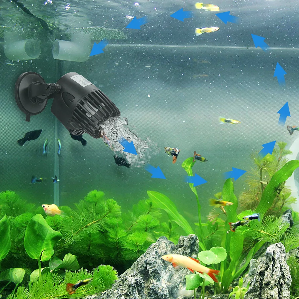 Wave Maker Water Pump Aquarium Fish Tank Submersible Aerobic Pump Water Circulation Flow Surf 220V water pump