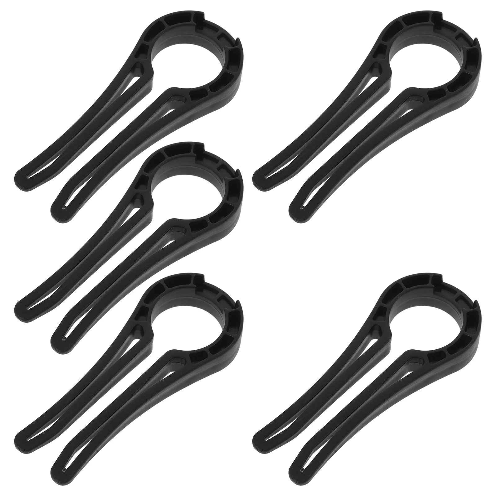 Gas Stove Lock Knobs Fittings Plastic Locks Safety Kitchen Guard 5 Pcs stove protector cover,baby button lock