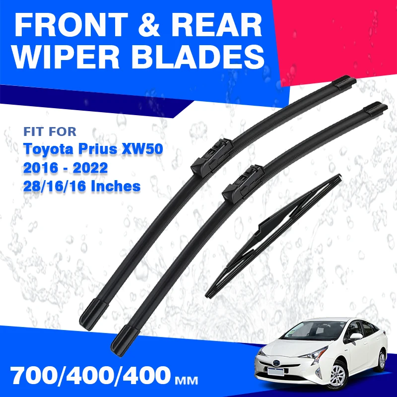 

Комплект щёток стеклоочистителя для Toyota Prius 50 XW50 2016 2017 2018 2019 2020 2021 2022