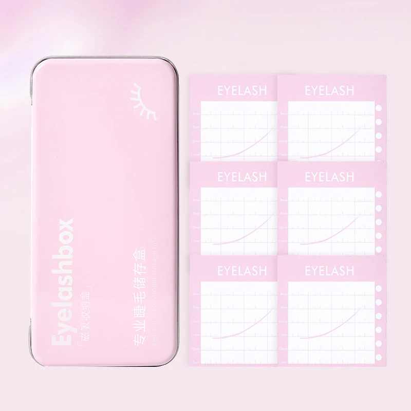 【AD】여성용 속눈썹 자석 보관함, 인조 속눈썹 연장 보관 도구, 자석 속눈썹 스트립, 자석 헤어밴드