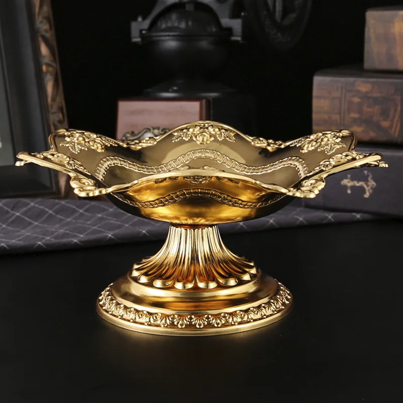 Household metal fruit bowls, small fruit bowls, tribute before Buddha, lotus bowls, snacks for Buddha, living room coffee table. 3