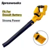 Powerful Electric Air Blower Fit For Dewalt 18V 20V Battery Handheld Cordless Leaf/Snow/Dust Blowing Duster Garden Power Tool 1