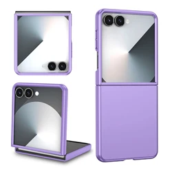Luxury Hard Protection Case for Galaxy Z Flip5 (PURPLE)