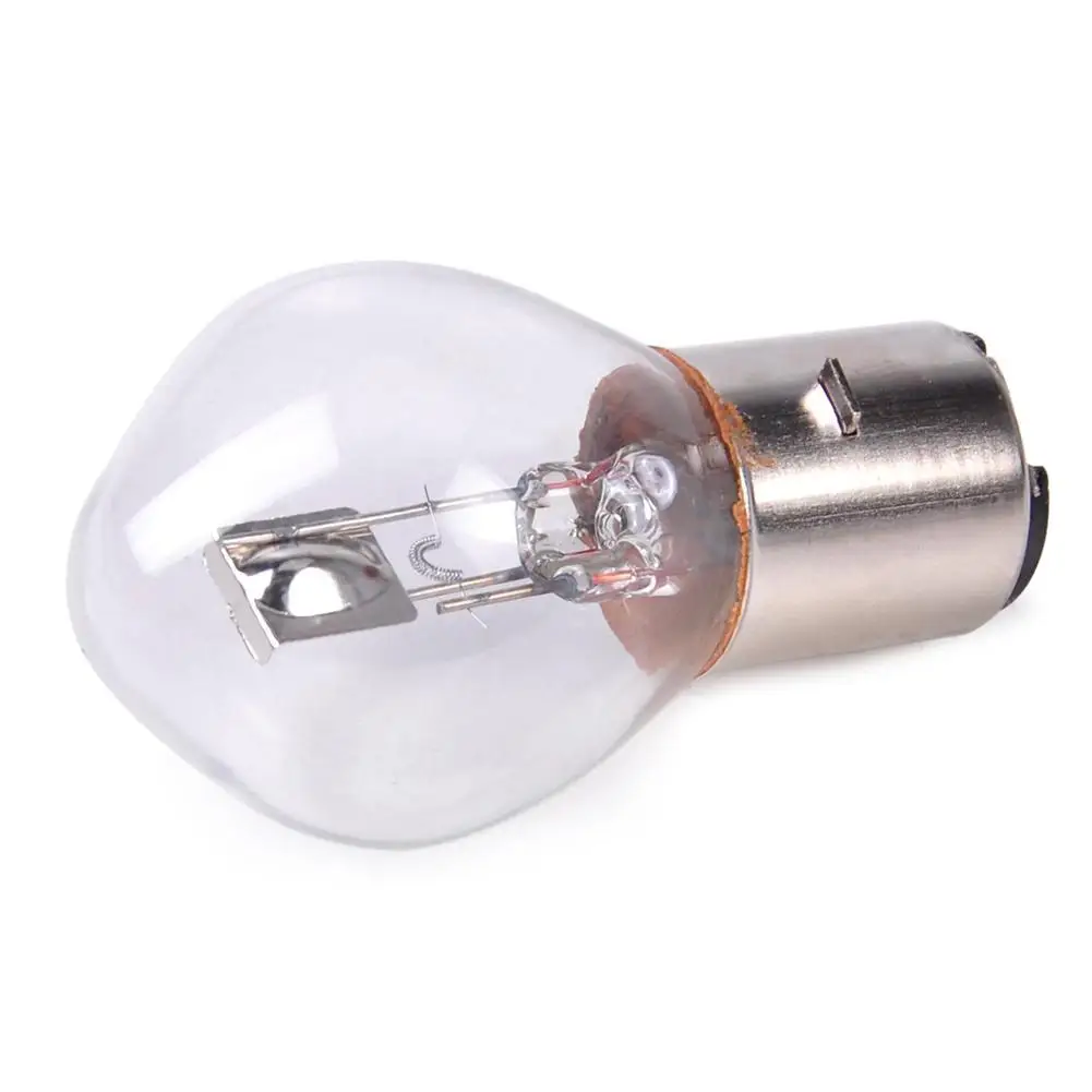 LED Bulbs BA20D 12V 35/35W Halogen Headlight Singal Lamp Bulb Amber motorcycle led lights 1/3/10pcs For Motorcycle ATV Moped Scooter