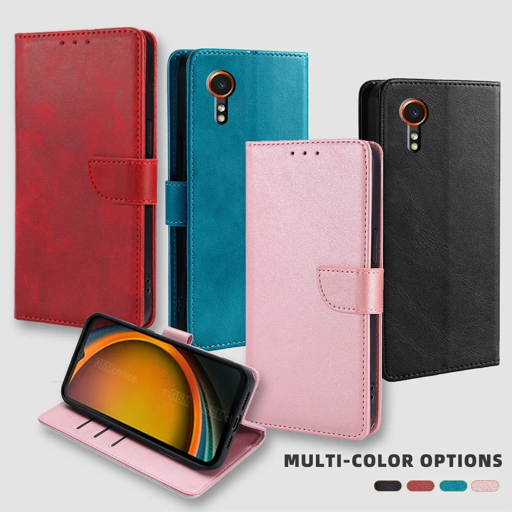 Per Samsung Galaxy Xcover 7 5G Magnet Buckle Flip Case Business Custodia In Pelle Per Samsung Xcover 7 6 5 Pro 2 Cover Stand