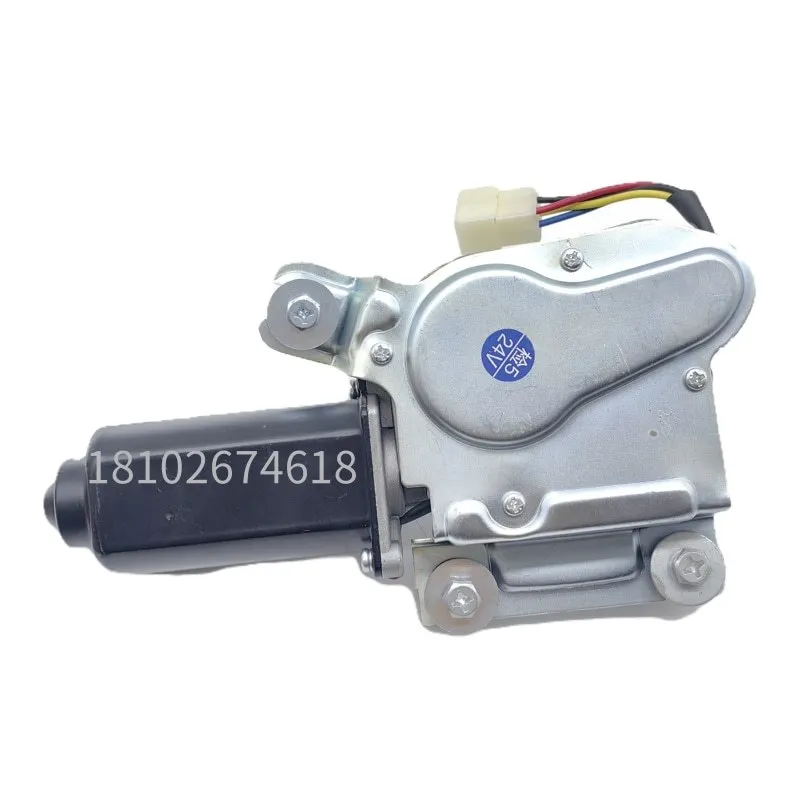 굴삭기 849100 0834 와이퍼 모터 어셈블리, Kobelco SK120 Kato HD700 8491000834, 24V